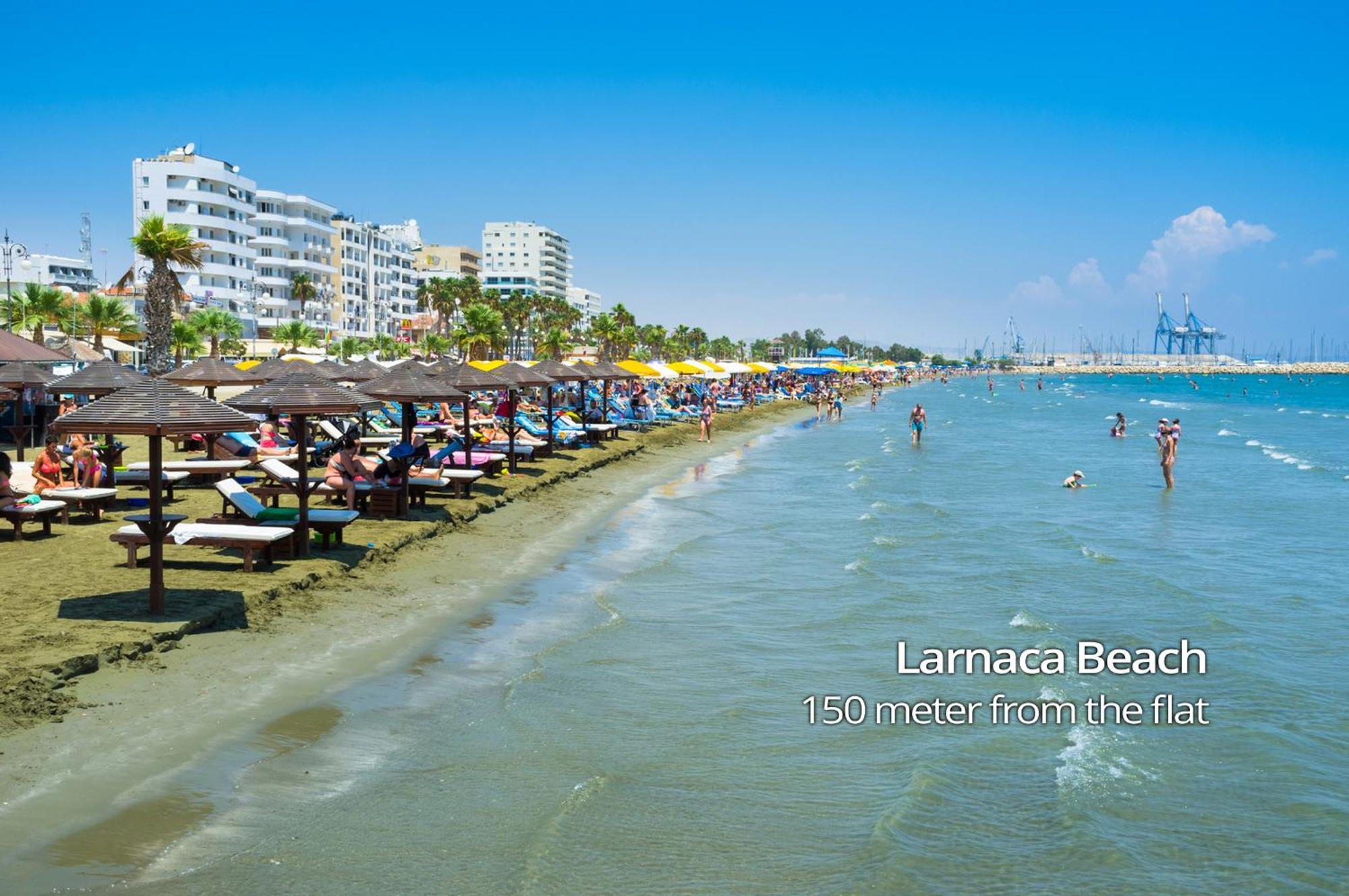 Paradise Palms Seaview Apartment ラルナカ エクステリア 写真